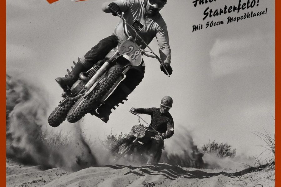 Plakat zum 28. Internationalen ADAC MC-Steglitz Classic Offroad Festival am 19. September 2026 in Wietstock
